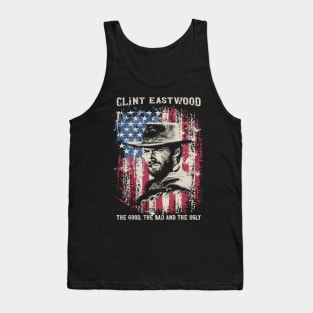 Vintage Distressed Clint Eastwood Tank Top